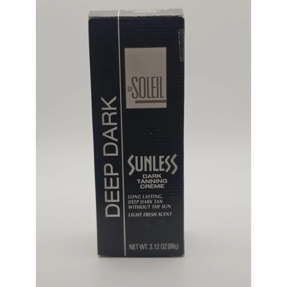 Vintage Bain de Soleil Discontinued 3.12oz DARK Tanning Creme RARE 1995 NEW